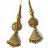 Tassels | Golden Color Tassels | Cone With Golden Work Tassels | Glitter Lakh Work Tassels | Latkan | Hanging Tassels | Tassels Set of 2 | Craft Shop India