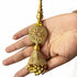 Tassels | Golden Color Tassels | Cone With Golden Work Tassels | Glitter Lakh Work Tassels | Latkan | Hanging Tassels | Tassels Set of 2 | Craft Shop India