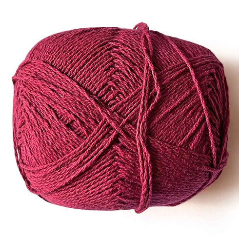 Maroon Color 4 Ply Crochet Thread Cotton Yarn for Knitting & Craft Making