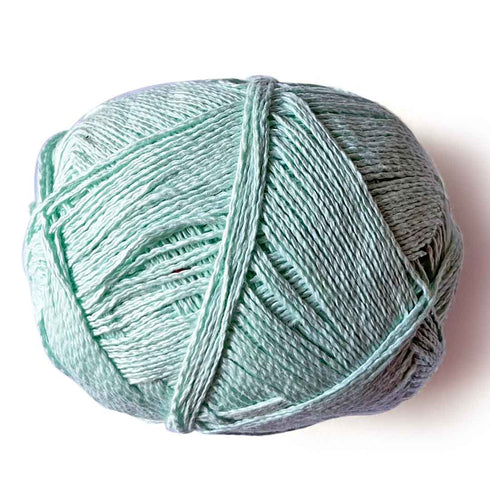 Sky Blue Color 4 Ply Crochet Thread Cotton Yarn for Knitting & Craft Making