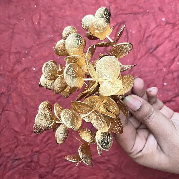 Golden Color Leaves Bunch Pack Of 2 ( 12 stems) | carft shop india | india craft shop | craft shop | india crfat | shop craft