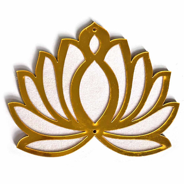 White Velvet & Golden Lotus | Wedding Decoration | Traditional Art | Dress Making | DIY | Jawellry Making Material | Craft Shop India