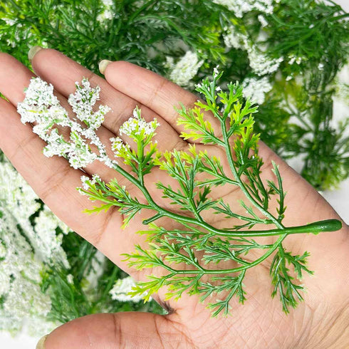 Green Fern Leaves With White Edges Set Of 12 | Green Fern Leaves | White Edges Set of 12 | Green Fern Leaves | White Edges | Art Craft | Craft Store | Craft Store Online | Leaves Fern | Decoration | Home Decoration | Indian Homes | Festivals | craft shop india | india craft shop | shop craft shop | india craft shop | shop craft | craft shop