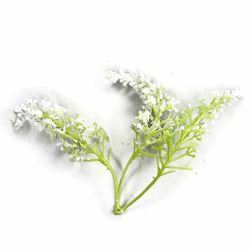 Light Green Trio Frosted Fern Leaves With White Edges Set Of 12 | Light Green | Trio Frosted Fern Leaves | white edge | Set of 12 | Art | Craft | Craft Store | Art Craft Online | Online Store OF India | craft shop india