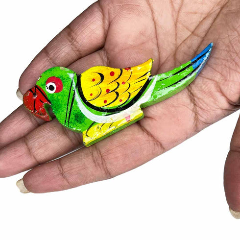 Wooden Parrot 3.5 INCH
