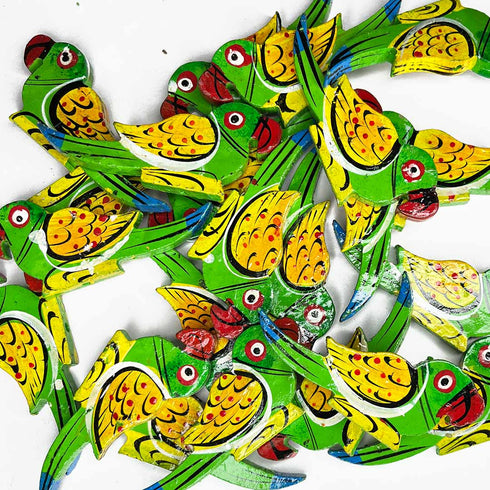 Wooden Parrot 3.5 INCH