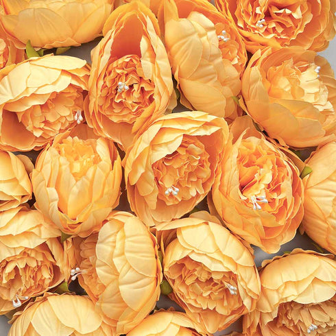 Peach Peony Buds Pack of 4 (4" Inches)