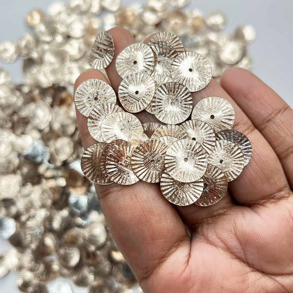 Rose Gold Round Shape Sequins & Shakers | Sequins & Shakers | Sequins | Shakers | Craft Shop India