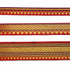 Red & Golden Zari Color Weaving Border 3-In-One - ( 5 mtr )