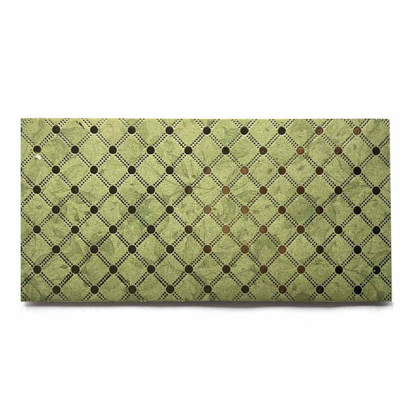 Golden Check On Grteen Color Shagun Envelope Pack Of 10 | craft shop india | india craft shop | shop craft india | craft shop india | shop craft