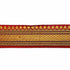 Red & Golden Zari Color Weaving Border 1.5 Inch- ( 5 mtr )