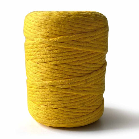 Mango Yellow - 4 mm Single Strand Macramé Cord