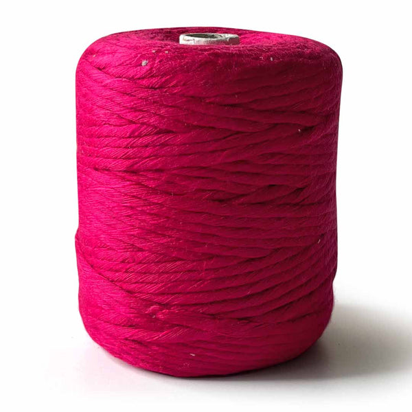 Pink - 4 mm Single Strand Macramé Cord | Twisted macrame Cord | Macrame cord | Craft Shop India | Art Craft | collection | Projects | DIY | Craft | Craft Making