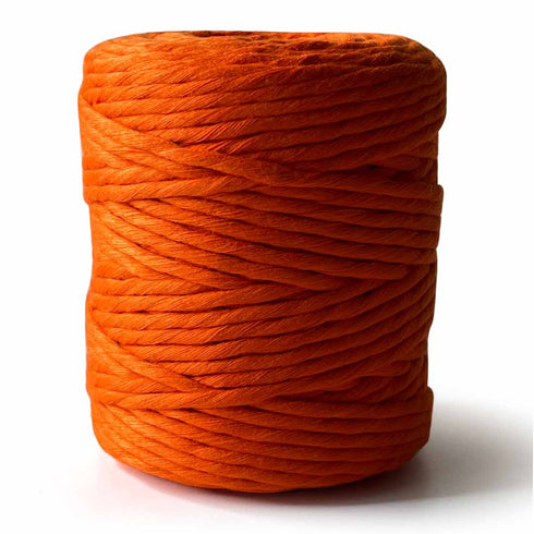 Orange - 4 mm Single Strand Macramé Cord