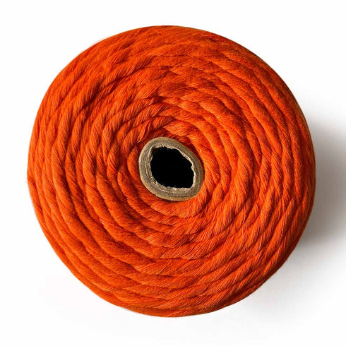 Orange - 4 mm Single Strand Macramé Cord
