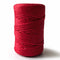 Red - 4 mm Single Strand Macramé Cord