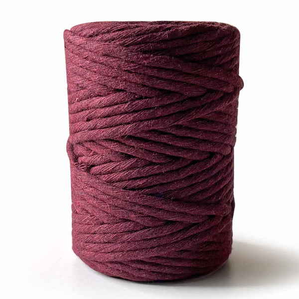 Maroon - 4 mm Single Strand Macramé Cord | Twisted macrame Cord | Macrame cord | Craft Store | Art Craft | collection | Projects | DIY | Craft | Craft Making | craft shop india
