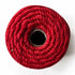 Red - 4 mm Twisted Macrame Cord