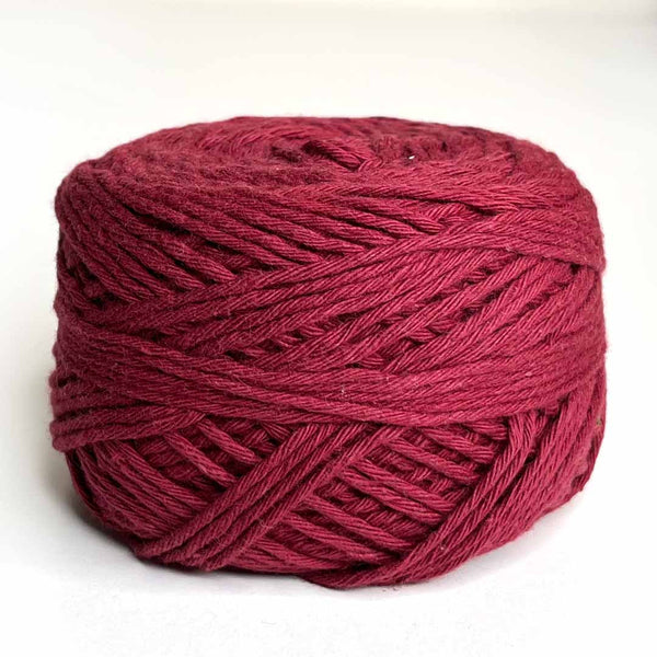 Maroon Color | 8 PLY | Cotton Crochet | Thread Balls | Weaving | Craft Making | 100GMS | Craft Shop India