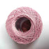 Metallic Baby Pink Cotton Crochet Thread Balls for Knitting, Weaving, Embroidery and Craft Making