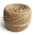 Beige Color 8 PLY Cotton Crochet Thread Balls for Weaving and Craft Making - 100GMS