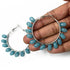 Teal Green Color Round Shape Hoop (Bali)