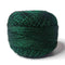 Metallic Dark Green Cotton Crochet Thread Balls for Knitting, Weaving, Embroidery and Craft Making