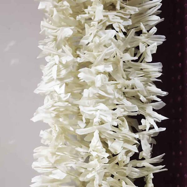 White Color Artificial Gajra Set of 2 | White Gajra | Artificial Gajra | Craft Shop india | Art Craft | Gajra | Gajra Collection