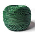 Metallic Green Cotton Crochet Thread Balls for Knitting, Weaving, Embroidery and Craft Making