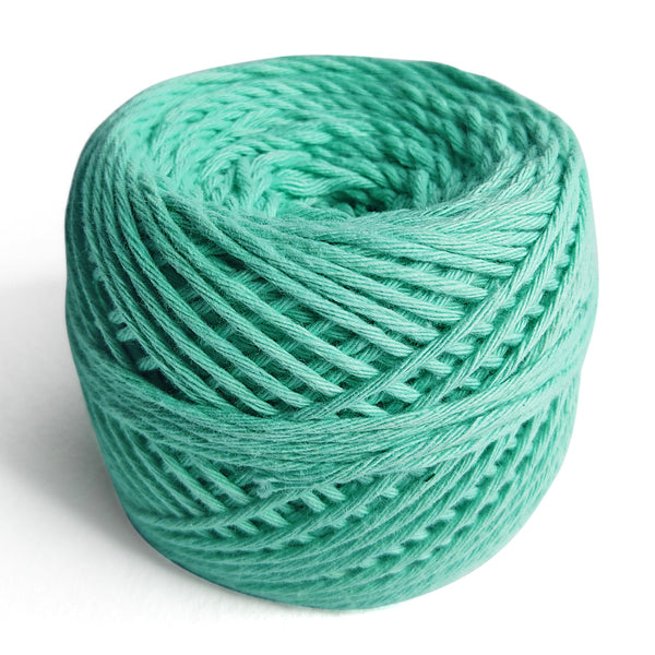 Sea Green | Color 8 PLY Cotton | Cotton Crochet Thread Balls | Craft Shop India