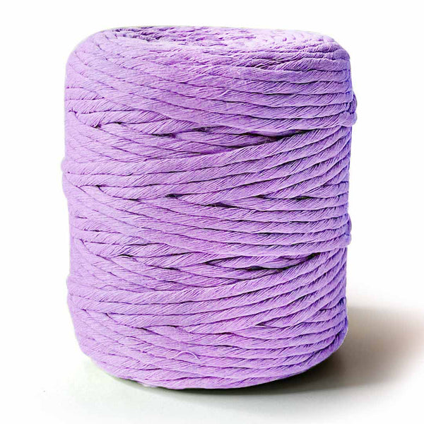 Light Purple - 4 mm | Single Strand | Macrame Cord | Light Purple - 4 mm Single Strand Macrame Cord | Art Craft | Hand made | Craft paper | Craft Shop India