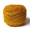 Metallic Mango Yellow Cotton Crochet Thread Balls for Knitting, Weaving, Embroidery and Craft Making