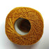 Metallic Mango Yellow Cotton Crochet Thread Balls for Knitting, Weaving, Embroidery and Craft Making