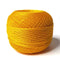 Mango Yellow 3 PLY Premium Knitting Crochet Cotton Thread Balls for Knitting, Weaving, Embroidery and Craft Making