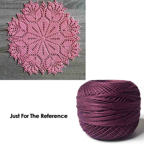 Move 3 PLY Premium Knitting Crochet Cotton Thread Balls for Knitting, Weaving, Embroidery and Craft Making