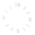 Acrylic clock number | Clock Number | Clock | Acrylic clock Dial | Roman number | Size:8 inch | Timekeeper | Chronagraph | choronameter | timepiece | Tempus | Timer | Time Recorder | Craft Shop India | clock Material