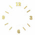 Acrylic clock number | Clock Number | Clock | Acrylic clock Dial | Roman number | Size:8 inch | Timekeeper | Chronagraph | choronameter | timepiece | Tempus | Timer | Time Recorder | Craft Shop India | clock Material