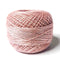 Metallic Peach Cotton Crochet Thread Balls for Knitting, Weaving, Embroidery and Craft Making