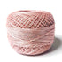 Metallic Peach Cotton Crochet Thread Balls for Knitting, Weaving, Embroidery and Craft Making