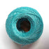 Metallic Firozi Cotton Crochet Thread Balls for Knitting, Weaving, Embroidery and Craft Making