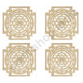 3 Silver Cutdana Beads Latkan Pair for Ethnic Wear & Crafts | Craft Shop India