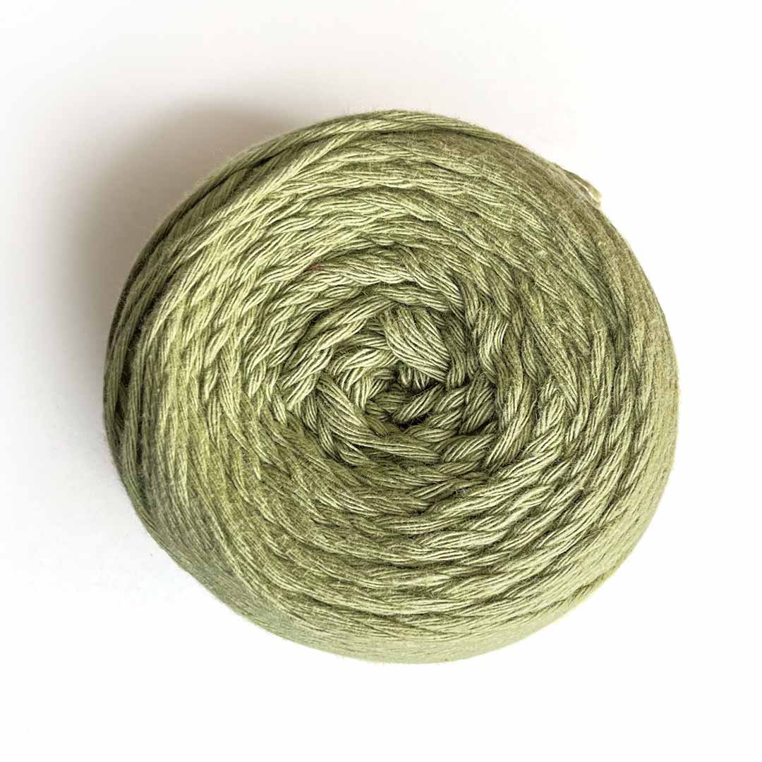 Pista Green Color 8 PLY Cotton Crochet Thread Balls for Weaving and Cr ...
